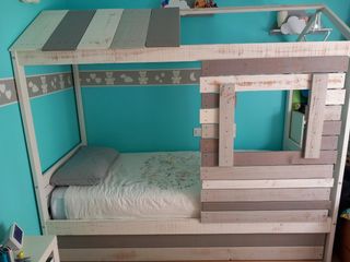 Cama cabaña + Cajon/cama