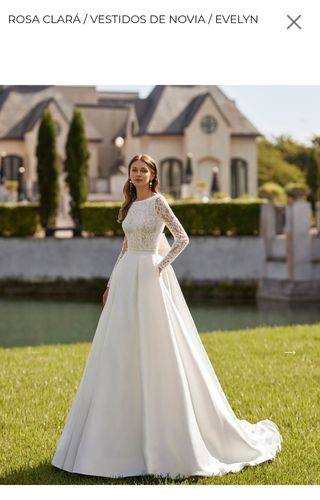 Rosa Clará Evelyn - Vestido novia
