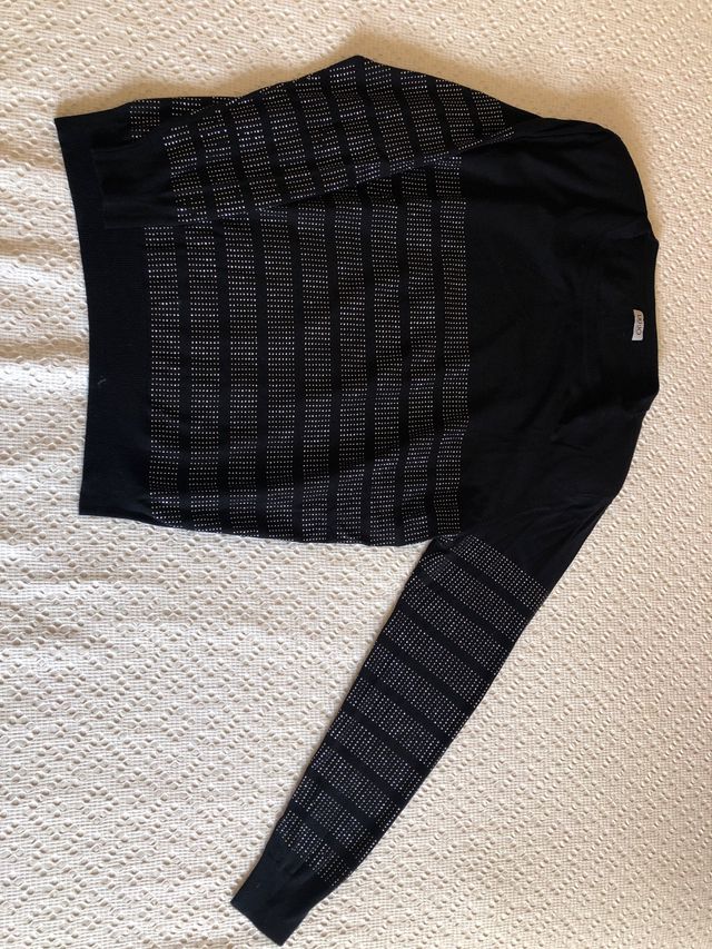 Jersey LIU JO negro con detalles