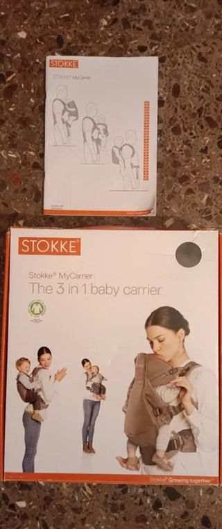 Mochila portabebés Stokke MyCarrier 3 en 1