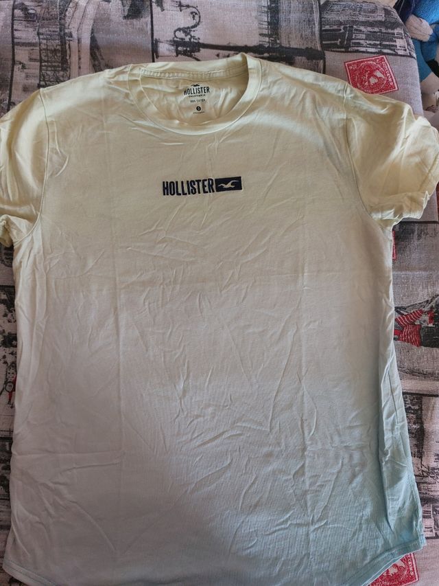 T-shirt Hollister verde chiaro tg.S