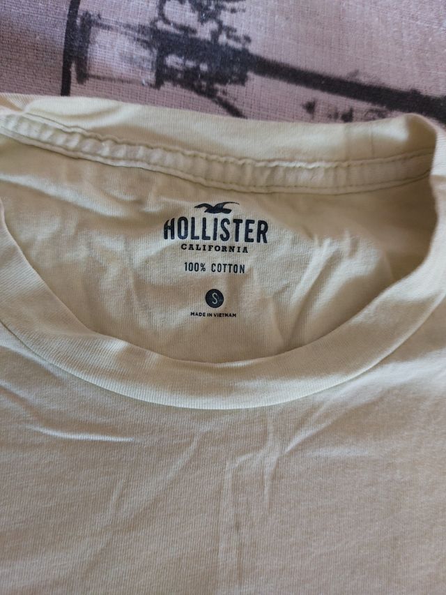 T-shirt Hollister verde chiaro tg.S