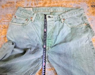 Levi's 501 W32 L32 - Vaqueros Verde