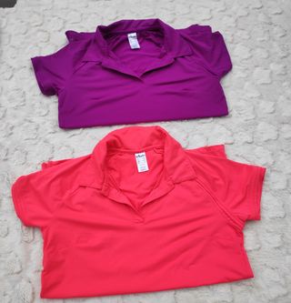 Lote 5 camisetas deporte mujer