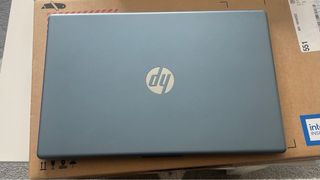 Portátil HP - Azul y Plata