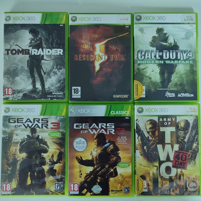 6 Juegos Xbox 360 - Variados