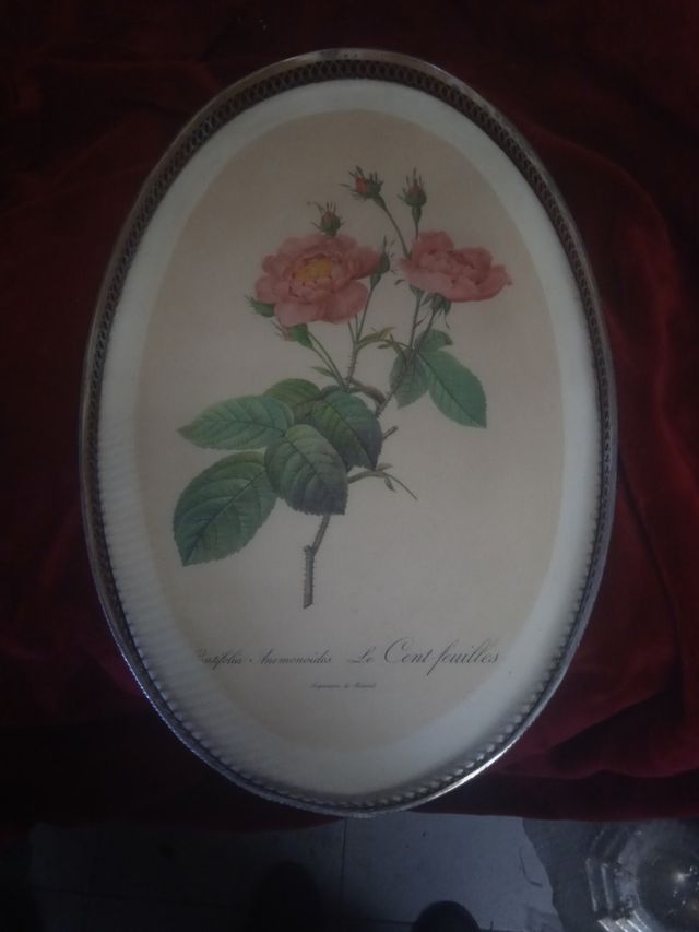 Servicio para desayuno, de alpaca antiguo