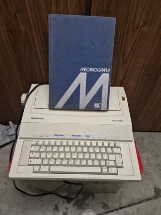 Máquina escribir Samsung SQ-1000