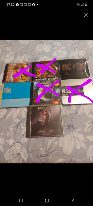 CDs Hard Rock - AC/DC, Extremoduro judas priest