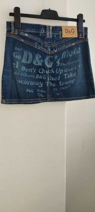 Mini Falda Vaquera D&G Talla M