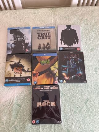 7 Steelbooks Blu-ray