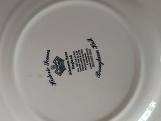 5 Platos Johnson Bros. Historic Scenes