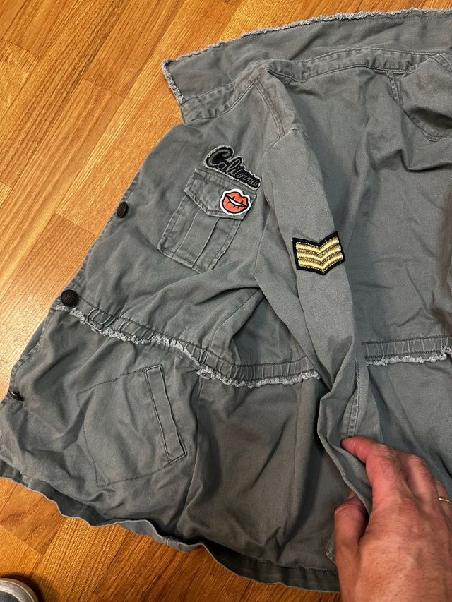 Chaqueta militar niña, talla M