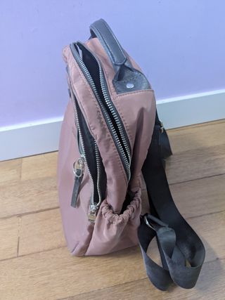 Mochila Parfois pequeña rosa