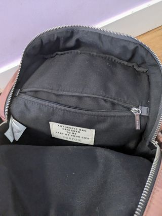 Mochila Parfois pequeña rosa