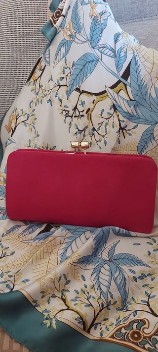 Bolso fiesta fucsia 