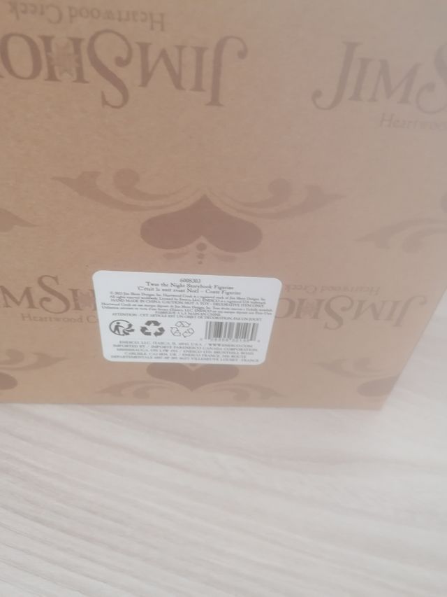 Jim Shore raffigurazione libro Notte prima di Nata