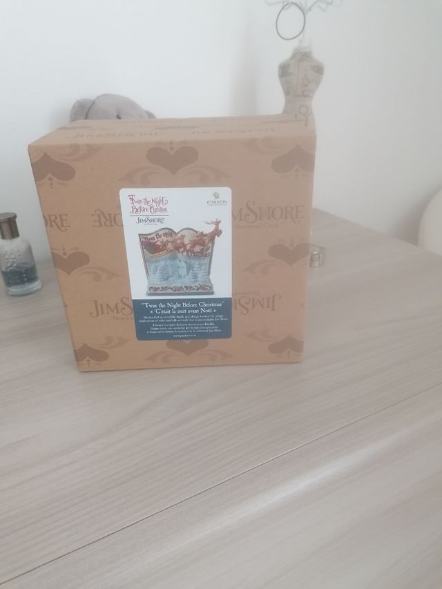 Jim Shore raffigurazione libro Notte prima di Nata