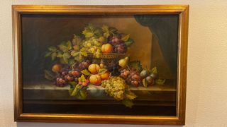 Bodegón: Cuadro Frutas - Óleo