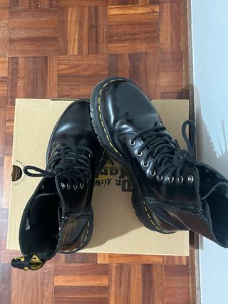 Botas Dr. Martens Jadon Plataforma Negras