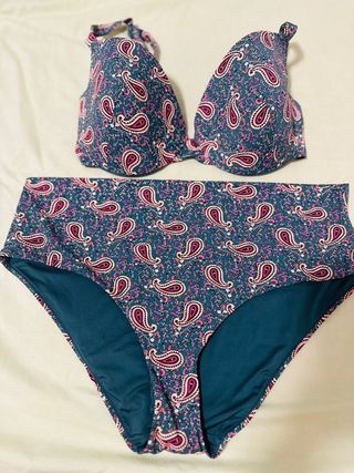 Bañador Etam - Bikini paisley multicolor