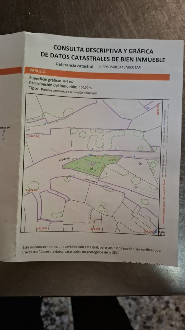 Parcela urbana Chinchón - 649m2