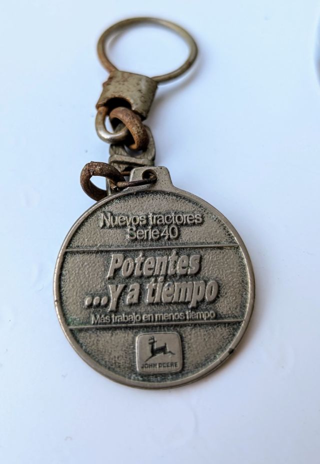 Llavero Tractor John Deere