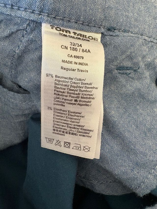 Pantaloni Tom Tailor Cotone Uomo