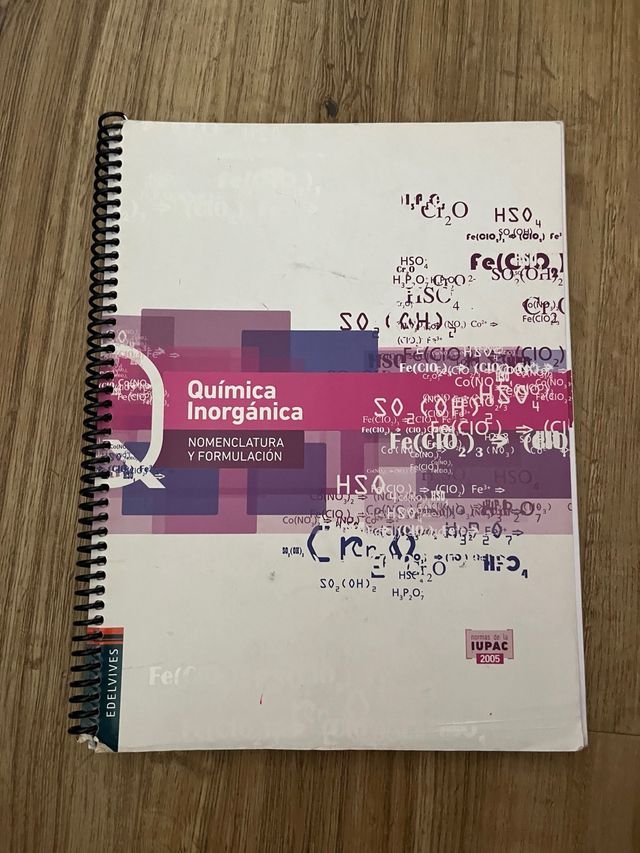 Química Inorgánica (Nomenclatura y Formulación)
