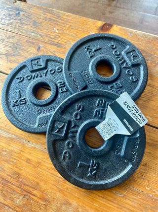 Discos peso hierro fundido Decathlon