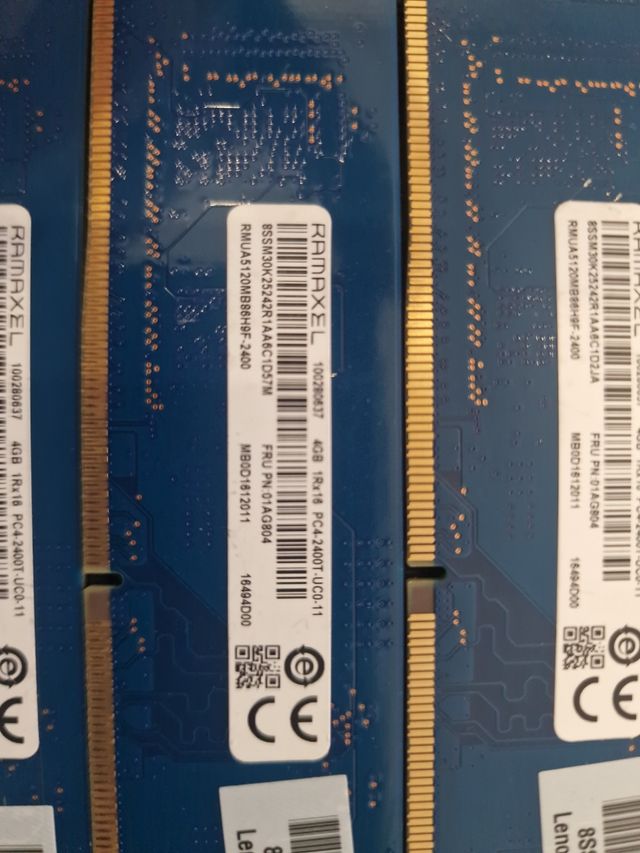RAMAXEL 16GB (4x4GB) PC4-2400T RAM