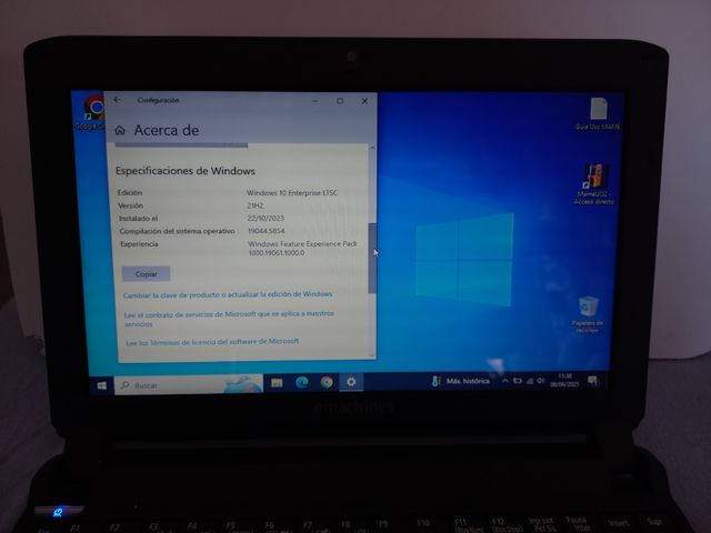 eMachines eM350-10.1" - NAV51 win10 2027