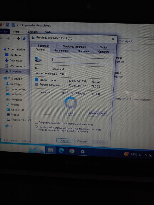 eMachines eM350-10.1" - NAV51 win10 2027