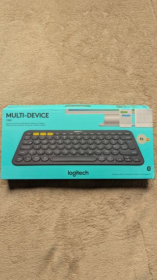 Teclado inalámbrico Logitech K380
