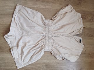 Mono corto beige ZARA