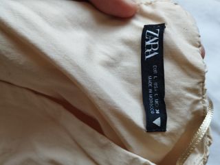 Mono corto beige ZARA