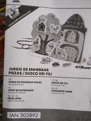 Enhebrado infantil Playtive Junior