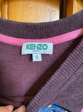 Sudadera Kenzo Tigre Granate