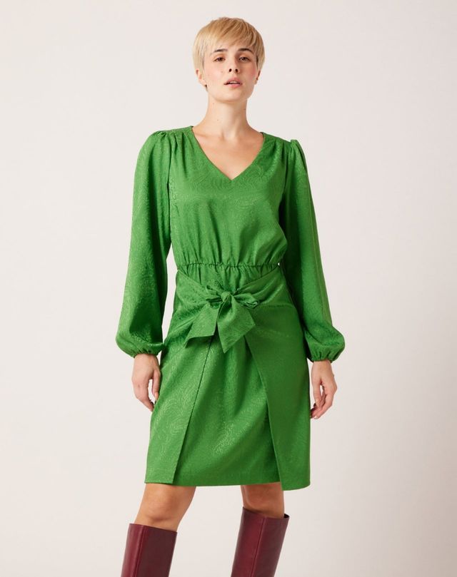 Vestido NAF NAF verde 44