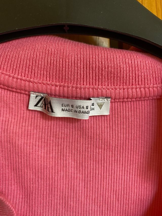 Top Zara rosa