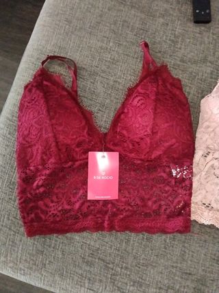 Tops lenceros R de Rocío - Talla única