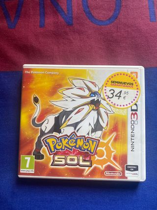 Pokémon Sol Nintendo 3DS