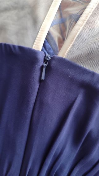 Vestito blu elegante