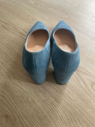 Zapatos mimao azul mujer