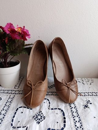 ballerine Superga in pelle