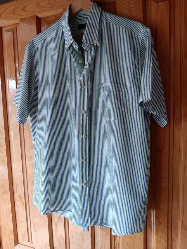 Camisa rayas caballero