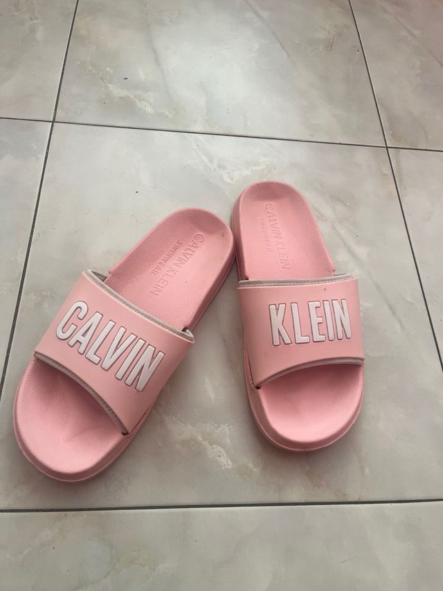 Sandalias Calvin Klein rosa