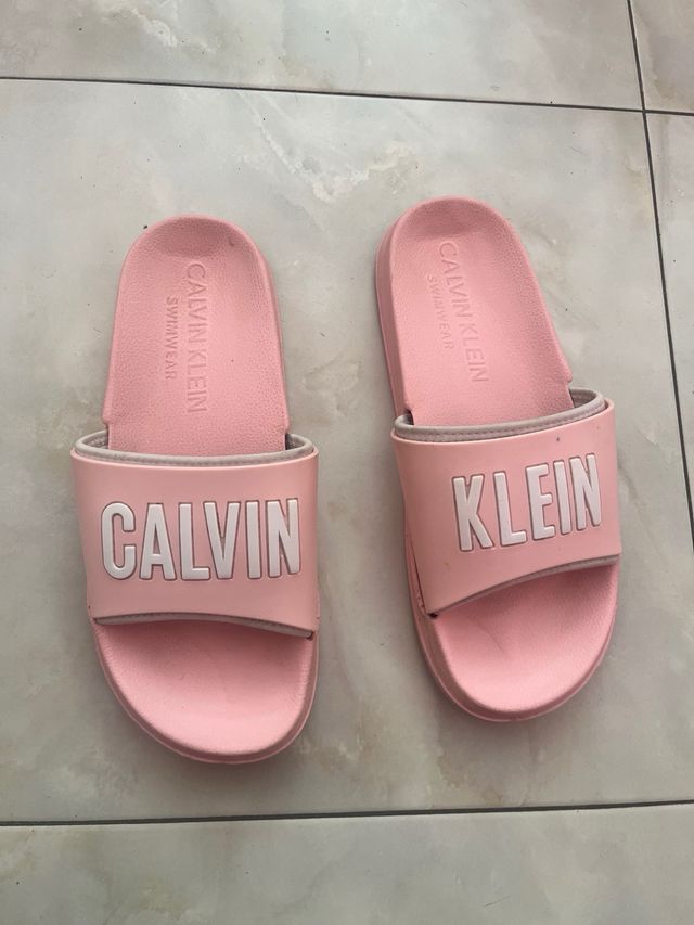 Sandalias Calvin Klein rosa