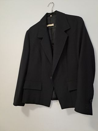 Americana negra talla L