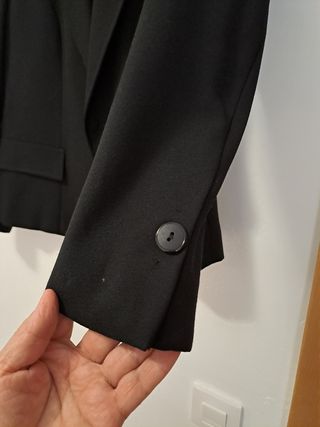 Americana negra talla L
